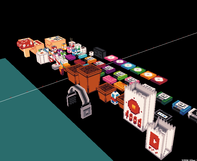 Low Poly Items and Room Environment Artwork